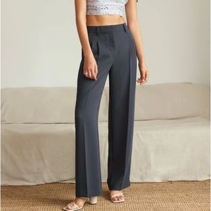 Aritzia Effortless Pant in Elegant Charcoal